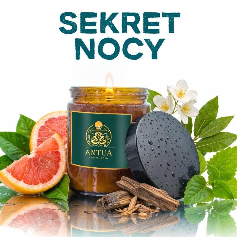 Świeca Sojowa - Sekret Nocy